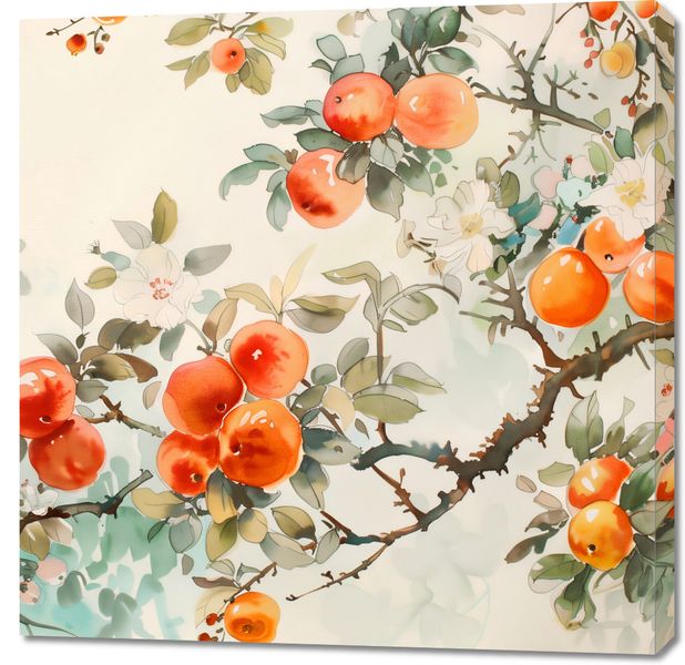 Obraz 90x90cm Persymony zdjęcie 1
