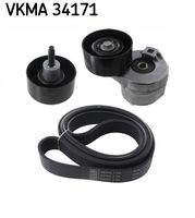 SKF VKMA 34171 Zestaw paska klinowego wielorowkowego