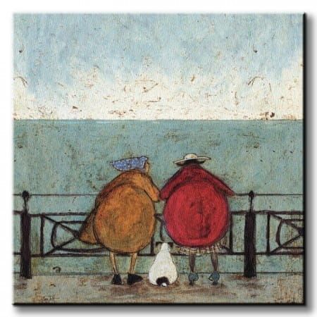 Sam Toft Doris Earwigging - Obraz na płótnie 60x60 cm na Arena.pl