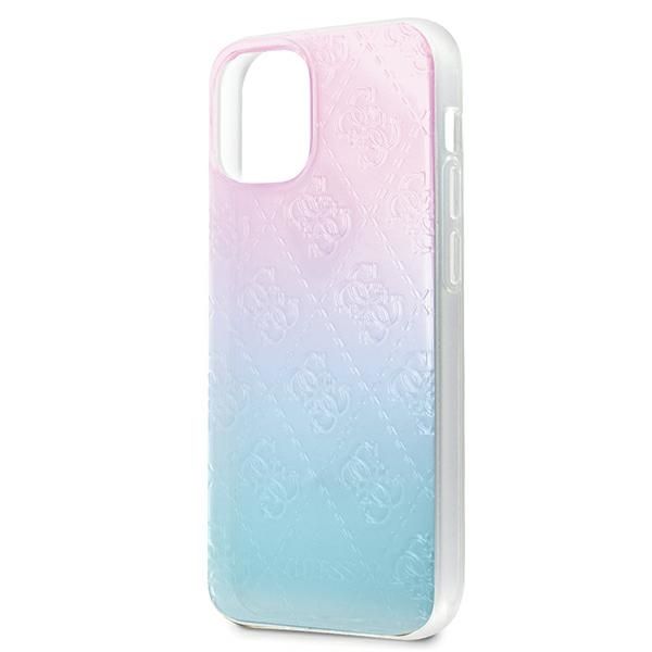 Etui Guess do iPhone 12 mini, Różowy zdjęcie 6