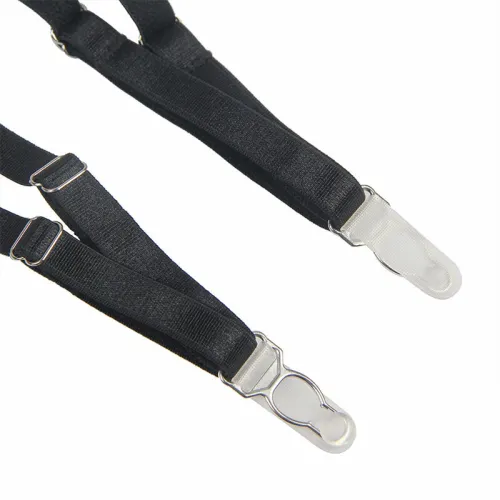 subblime body z paskiem do pończoch czarne s/m - elegancki model na Arena.pl