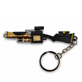 LAS-17 Double-Edge Sickle | 10 cm | Metal | Brelok Gamingowy | Helldivers 2