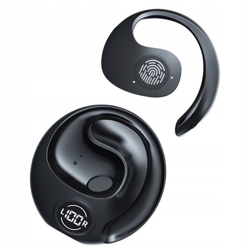 SŁUCHAWKI BEZPRZEWODOWE ZAUSZNE JR07 DO BIEGANIA i ROWER na Arena.pl