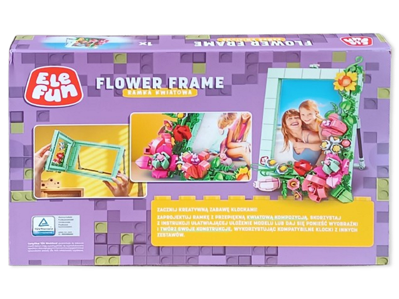 Klocki Elefun - Flower Frame - Ramka kwiatowa 8826 zdjęcie 4