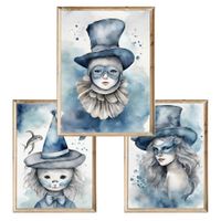 Zestaw trzech plakatów dla dzieci Magic Ocean 7