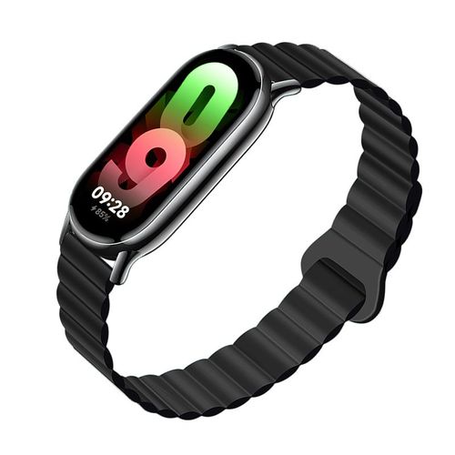 Pasek do Mi Band 8 Xiaomi Forcell F-Design FX8 sprzączka silikon czarny na Arena.pl