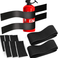 UCHWYT MOCOWANIE NA RZEP DO GAŚNICY SAMOCHODOWEJ SAMOCHODU AUTA TAPICERKI