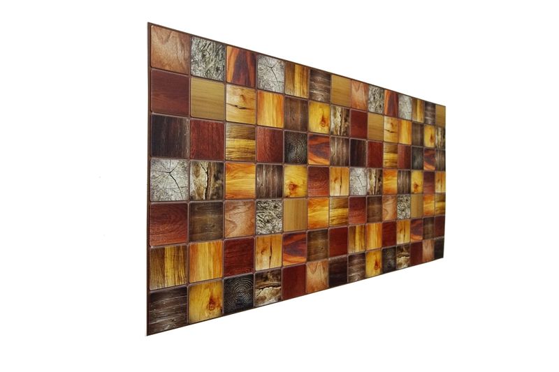 Panele Ścienne 3D PCV CIEMNE Drewno FAMED BAR zdjęcie 5