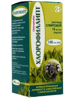 Chlorofilipt Płyn z Eukaliptusa Ukraińskie KROPLE DO KĄPIELI 100ml