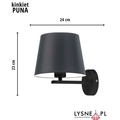 Oświetlenie ścienne kinkiet PUNA na Arena.pl