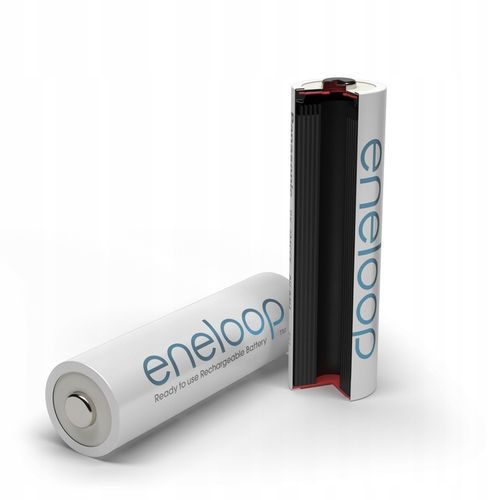 ORYGINALNE AKUMULATORKI ENELOOP 4xAAA 800mAh + CASE 100% JAPOŃSKIE na Arena.pl
