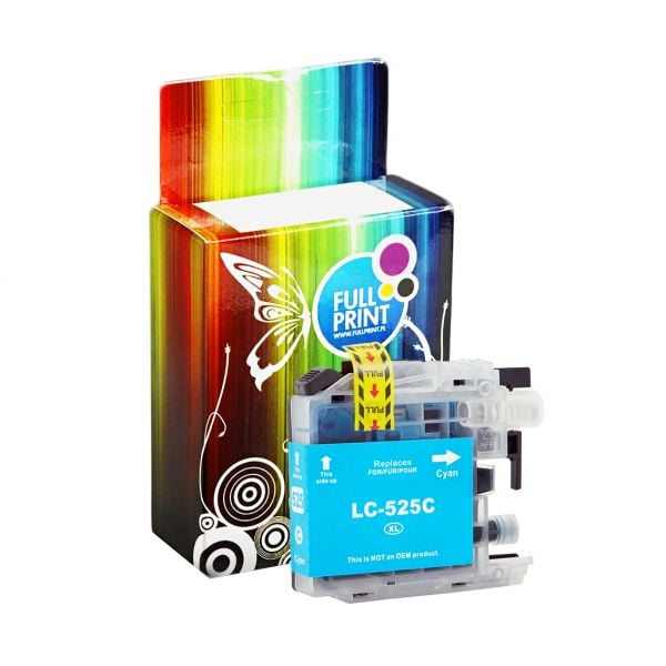 Zamiennik tuszu LC-525XLC Niebieski zdjęcie 1