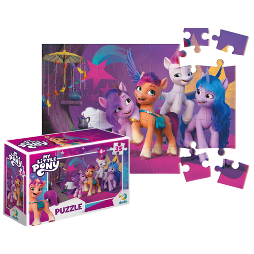 Puzzle Mini My Little Pony Układanka 35 Elementów Dla Najmłodszych Dzieci na Arena.pl