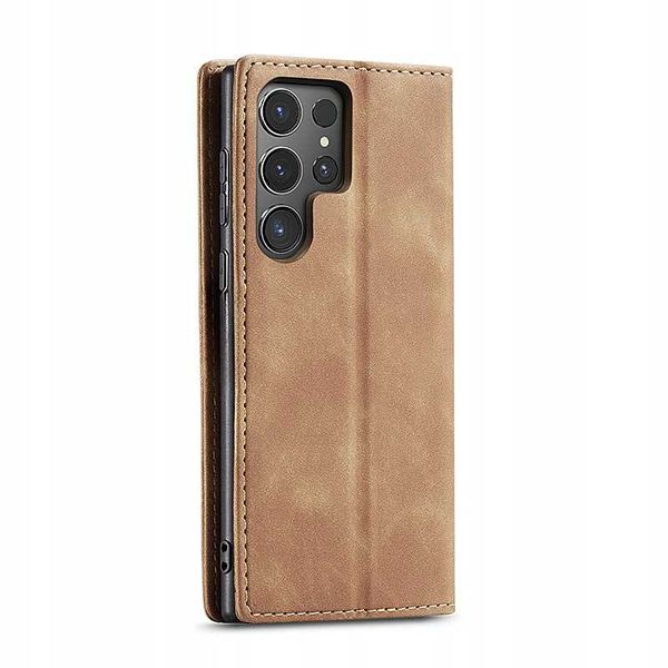 Spacecase Wallet Galaxy S24 Ultra Light Brown zdjęcie 7
