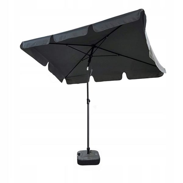 PARASOL OGRODOWY FLOKS CIEMNOSZARY zdjęcie 9