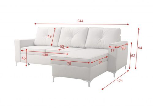 NAROŻNIK ADONIS I OD BRATTEX na Arena.pl