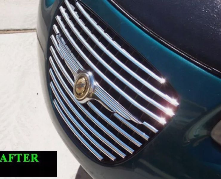 1997-2000 CHRYSLER SEBRING- LIstwy chrom grill chromowan zdjęcie 3