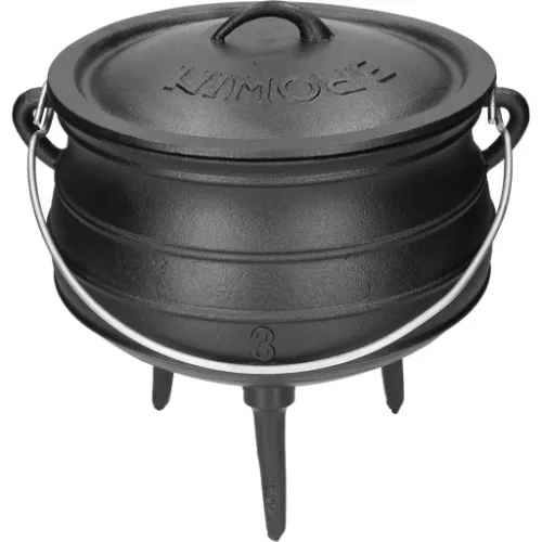 KOCIOŁEK Myśliwski 100% ŻELIWO GARNEK OGNISKO 7L na Arena.pl