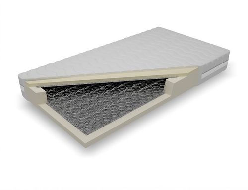 Materac bonellowy memory Afrodyta Plus 120x200cm  Silver Active H1 na Arena.pl