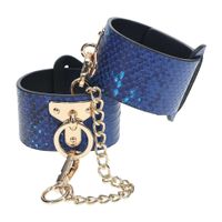 florence collection - handcuffs - blue