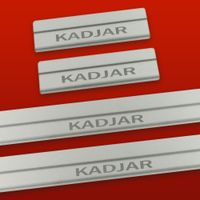 Listwa progowa RENAULT KADJAR Stal nierdzewna 304 mat 4szt