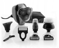 bezprzewodowa golarka 5w1 innovagoods shavestyler + zestaw akcesoriów