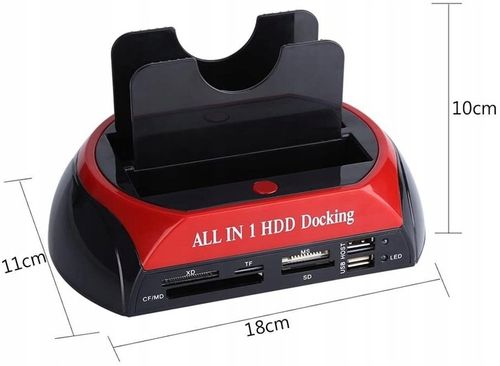 Stacja Dokująca dysków SATA ATA IDE HDD SSD USB na Arena.pl