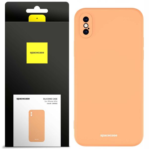 Spacecase Silicone Case Iphone X/Xs Orange zdjęcie 1