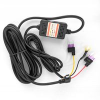 Przetwornica Samochodowa 12/24V 5V 3A Mini USB Adapter Trybu Parkingowego