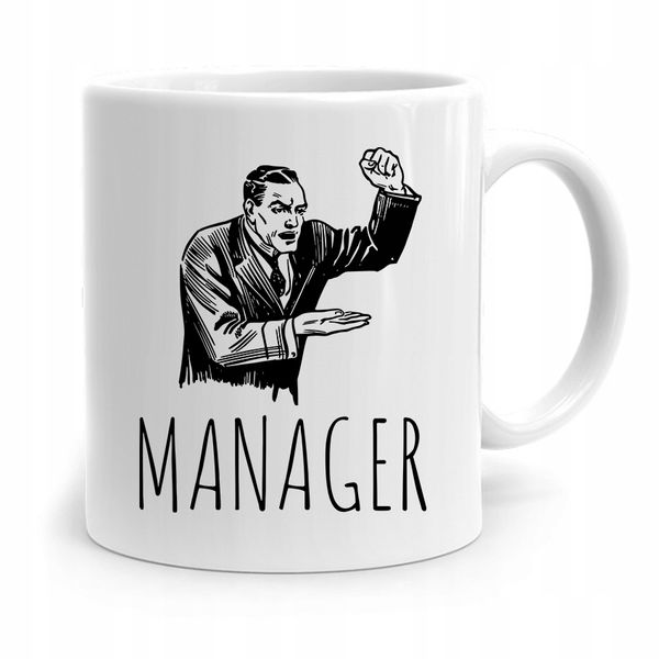 Kubek Prezent Dla Kierownika Manager Z Nadrukiem Ze Zdjęciem zdjęcie 1