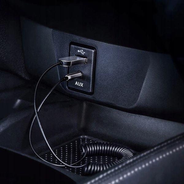 BASEUS ADAPTER ODBIORNIK AUDIO TRANSMITER BLUETOOTH DO SAMOCHODU USB zdjęcie 4
