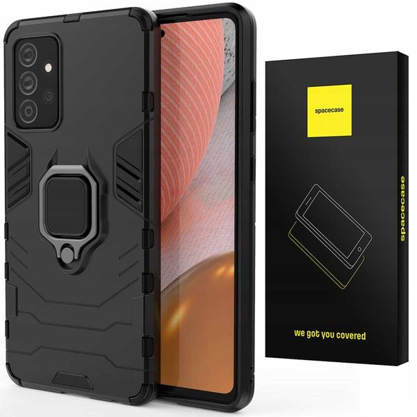 Spacecase X-Ring Galaxy A72 5G czarny zdjęcie 1