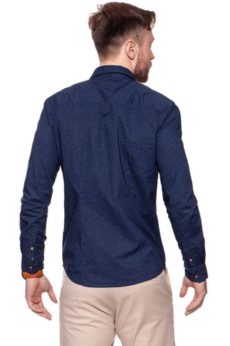 WRANGLER 1PKT BUTTON-DOWN MEDIEVAL BLUE W58831P9I L na Arena.pl