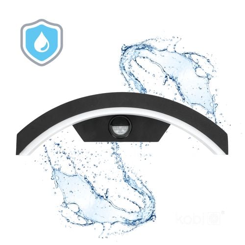 kinkiet ogrodowy led ome 10w 4000k lx ip54 czarny na Arena.pl