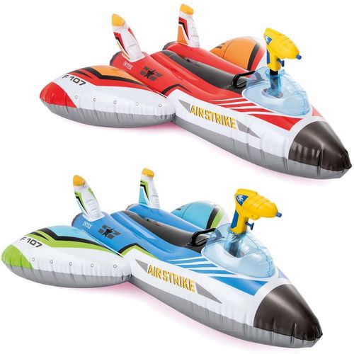 Samolot dmuchany z działkiem INTEX 57536 czerwony na Arena.pl