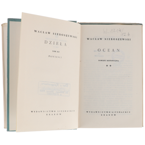 Wacław Sieroszewski Ocean Części I i II 1963 na Arena.pl