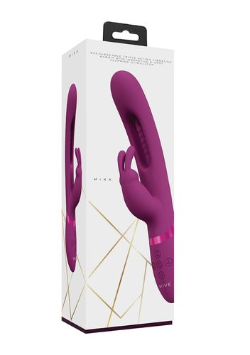 mika   triple rabbit with g spot flapping   pink na Arena.pl