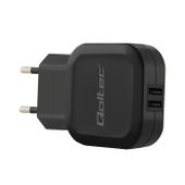 Qoltec Ładowarka sieciowa 5V | 2.4A | 12W | 2xUSB