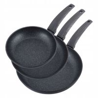 2X Patelnia tradycyjna Kamille 28 cm granitowa 4124