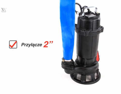 pompa do ścieków 750w z rozdrabniaczem - yt-85350 na Arena.pl