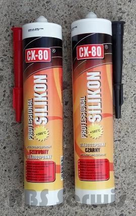 Silikon wysokotemperaturowy CX 80 - 310ml zdjęcie 1