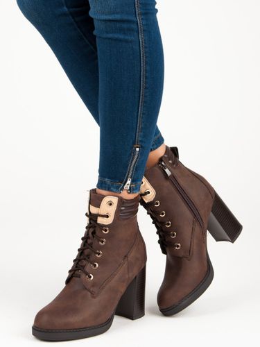 BRĄZOWE BOTKI WORKERY Rozmiar - 40 na Arena.pl