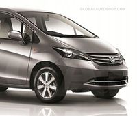 Honda Freed - Chromowane Listwy Grill Chrom Atrapy Zderzaka Tuning