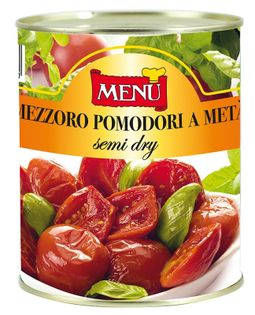 MENU' Mezzoro Pomodori A Meta' Semi Dry. Podsuszane połówki pomidorów 800 g