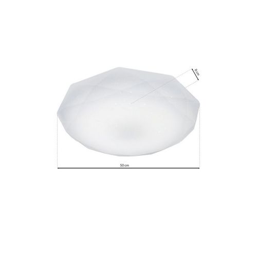 Plafon HEX 24W LED Ø500 mm na Arena.pl