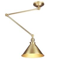 Loftowa LAMPA sufitowa PROVENCE PV-GWP-AB Elstead metalowa OPRAWA industrialna mosiądz