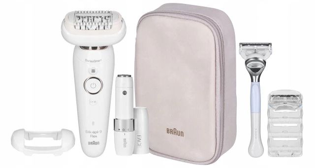 Braun depilator Silk-epil 9 Flex SES 9003 3D SES9003 + mini trymer zdjęcie 4