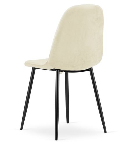 Krzesło COMO - beż aksamit x 1 na Arena.pl