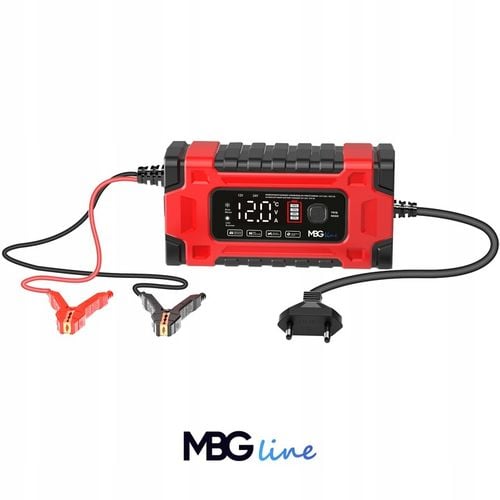 Mocny Inteligentny Prostownik Samochodowy Ładowarka Akumulatora 24V 12V 10A na Arena.pl