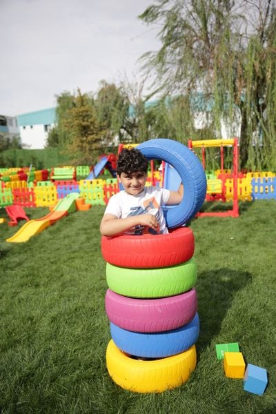 opona plastikowa - niebieski zdjęcie 2